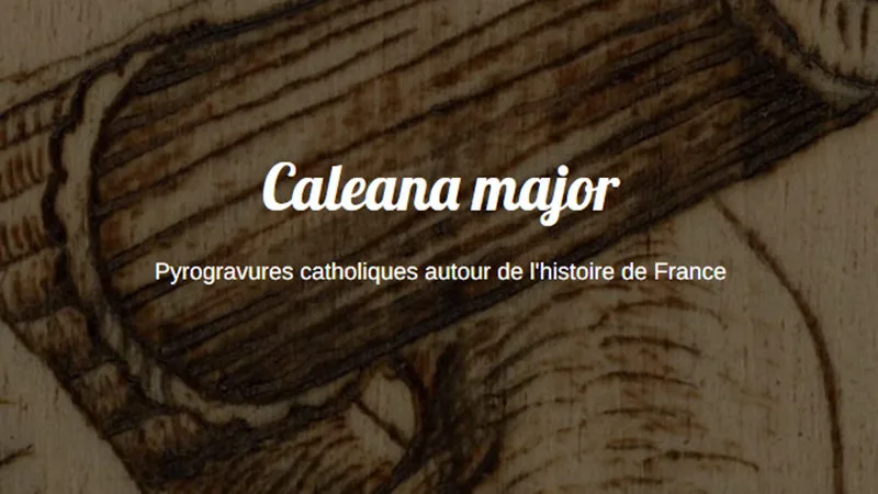 Caleana major : l’art au service de la foi et de la France