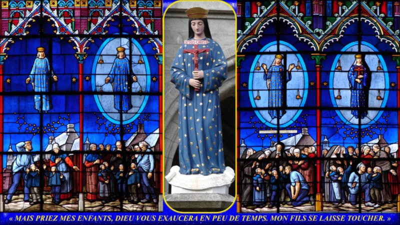Récit des apparitions de Pontmain