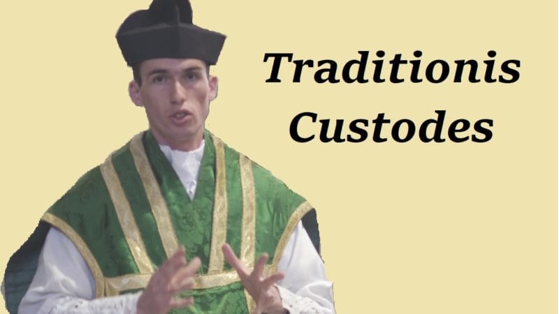 Analyse de Traditionis Custodes – Abbé Dutertre