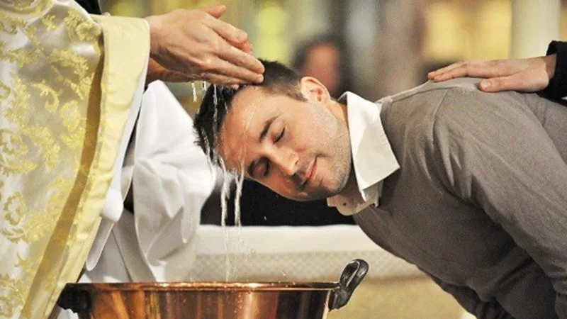 La question de baptême de désir et du baptême d’eau