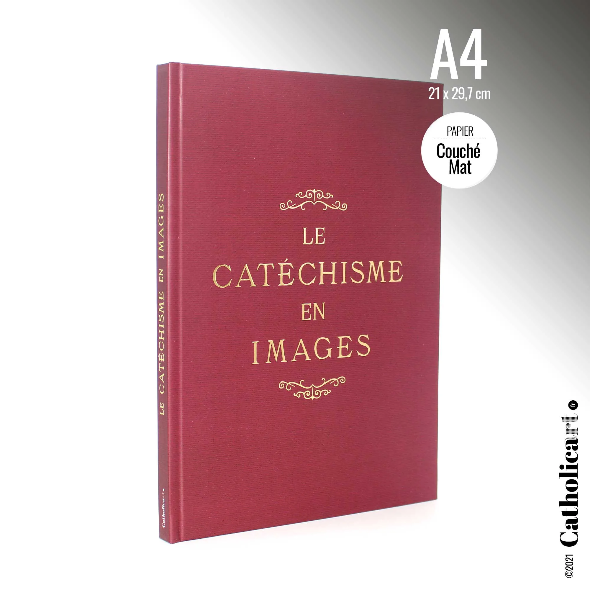 Le Catéchisme en Images Édition Prestige (Livre broché 140 pages A4 de 1893)