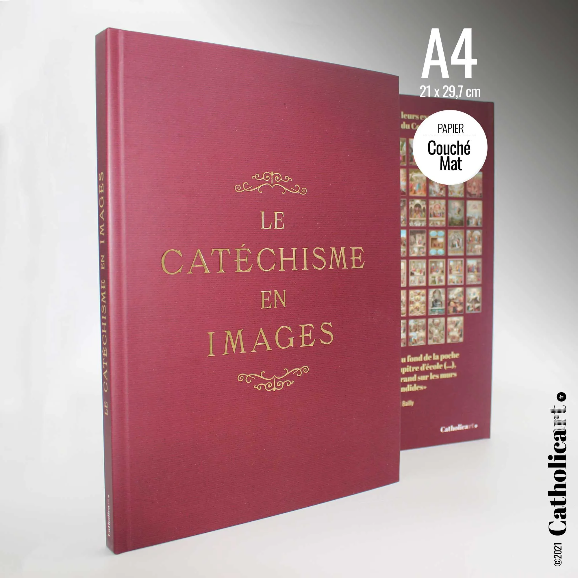 Le Catéchisme en Images Édition Prestige (Livre broché 140 pages A4 de 1893) – Image 7