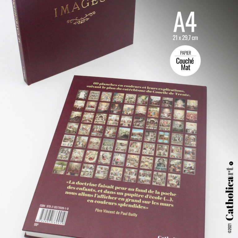 Le Catéchisme en Images Édition Prestige (Livre broché 140 pages A4 de 1893) – Image 4