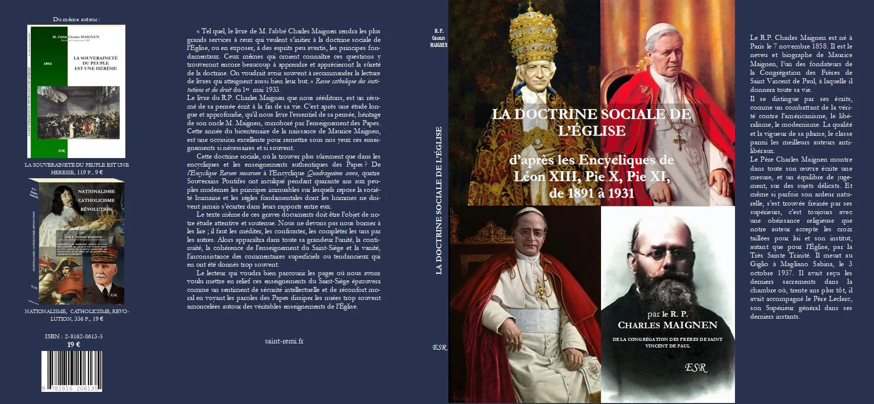 LA DOCTRINE SOCIALE DE L’ÉGLISE d’après les Encycliques - Charles MAIGNEN – Image 2