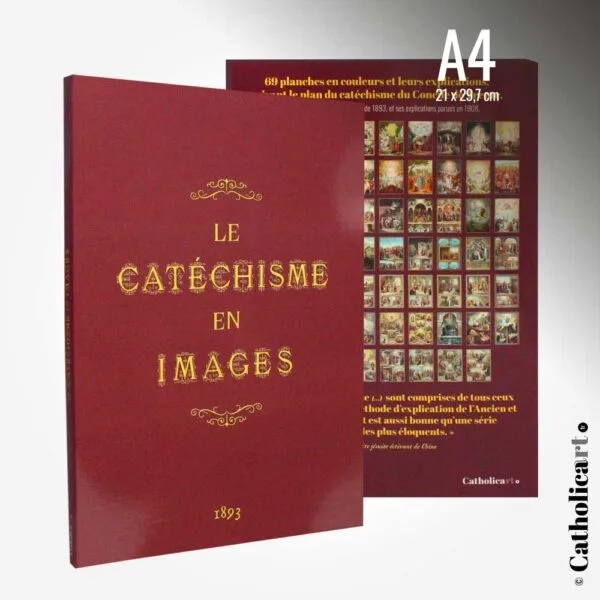 Le Catéchisme en Images (Livre broché 140 pages A4 de 1893)