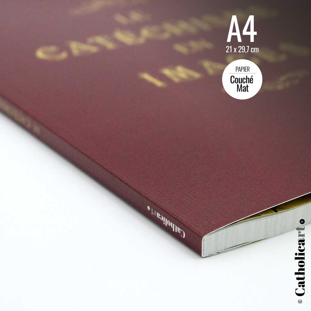 Le Catéchisme en Images (Livre broché 140 pages A4 de 1893) – Image 5