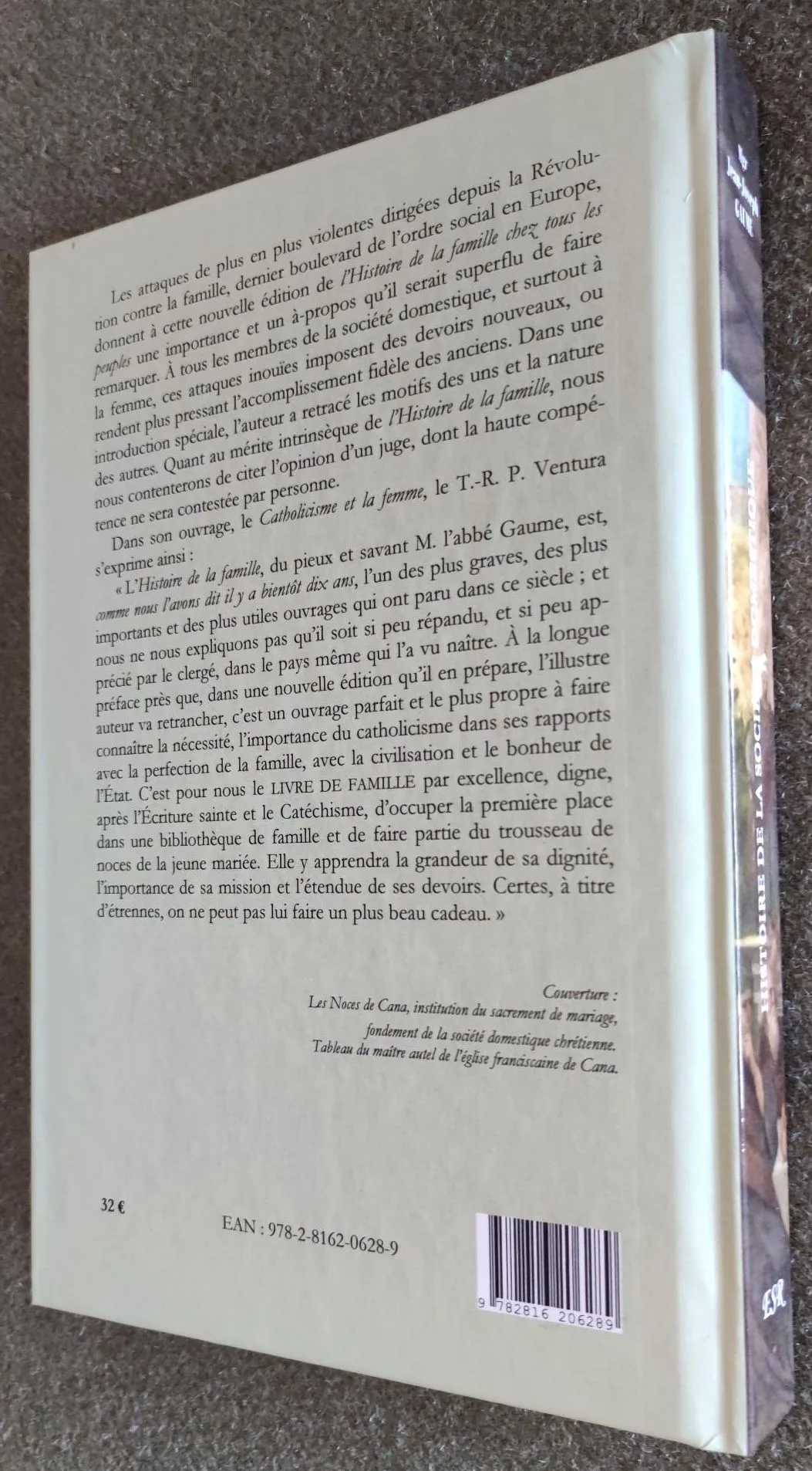 "Histoire de la société domestique" ou l'influence du christianisme sur la famille - Mgr Gaume – Image 3