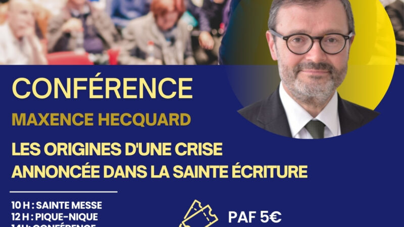Conférence de Maxence Hecquard 26 mai 2024