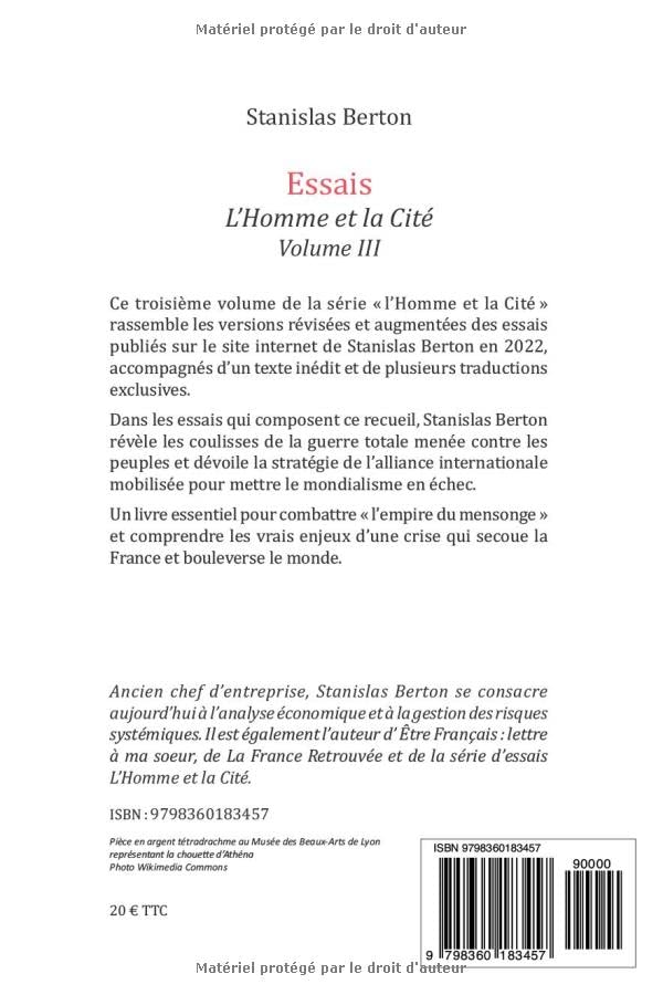 L'Homme et la Cité - Vol. III | Stanislas Berton – Image 2