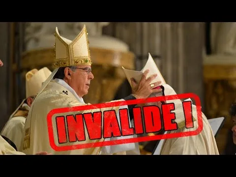 Invalidité du rite de consécration épiscopale conciliaire – Adrien Abauzit