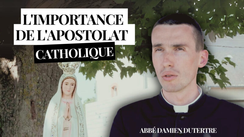 L’importance de l’apostolat Catholique – Abbé Dutertre