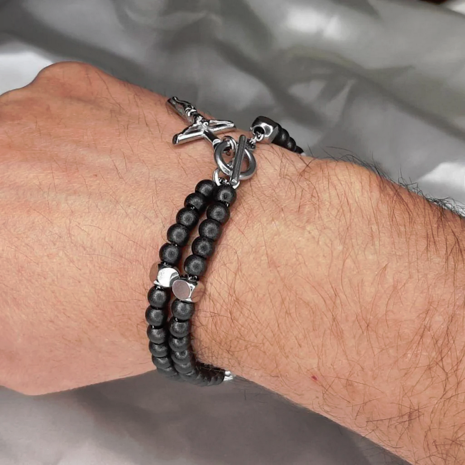 RosArmy® - Acier inoxydable noir mat et argenté brillant – Image 2