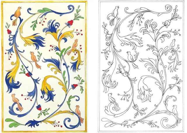 Mon atelier d'enluminure - La calligraphie comme au Moyen Âge – Image 7