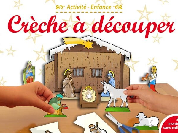 Crèche à découper
