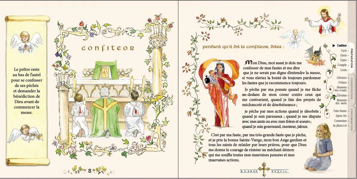 Livre de messe des petits enfants - Comtesse de Ségur – Image 4