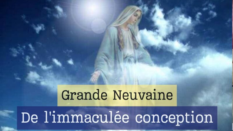 Grande Neuvaine de l’immaculée conception