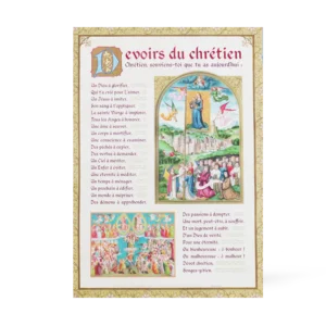 5 Affichettes A4 "Les inspirations du Catholique" – Image 2