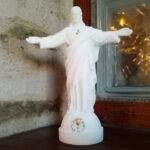 Statue du Sacré Cœur de Jésus - Roi des familles (réplique du Sacré-Cœur de Montmartre)