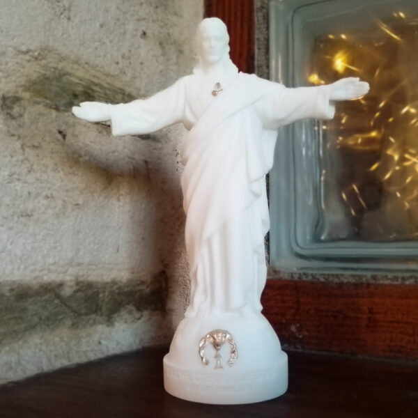 Statue du Sacré Cœur de Jésus - Roi des familles (réplique du Sacré-Cœur de Montmartre)