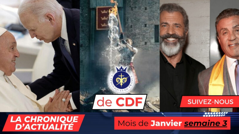 Chronique d’actualité de CDF : seconde semaine de janvier