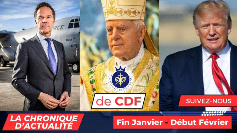 Chronique d’actualité de CDF : fin janvier – début février