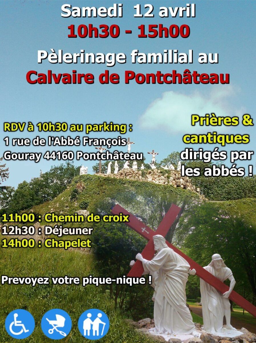Pèlerinage familial au Calvaire de Pontchâteau
