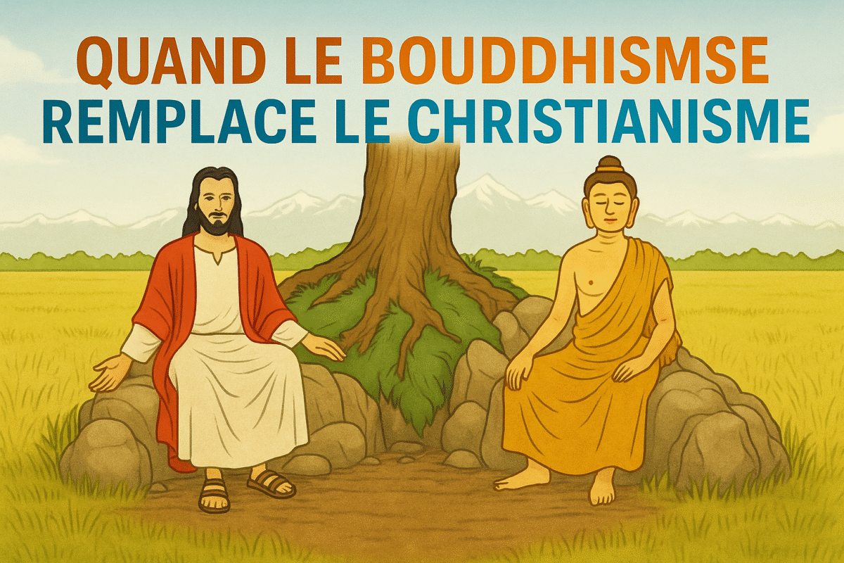 Quand le bouddhisme remplace le christianisme