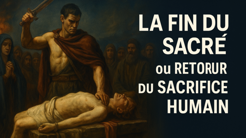 Le retour du sacrifice humain : comment sortir du cycle sacrificiel ?
