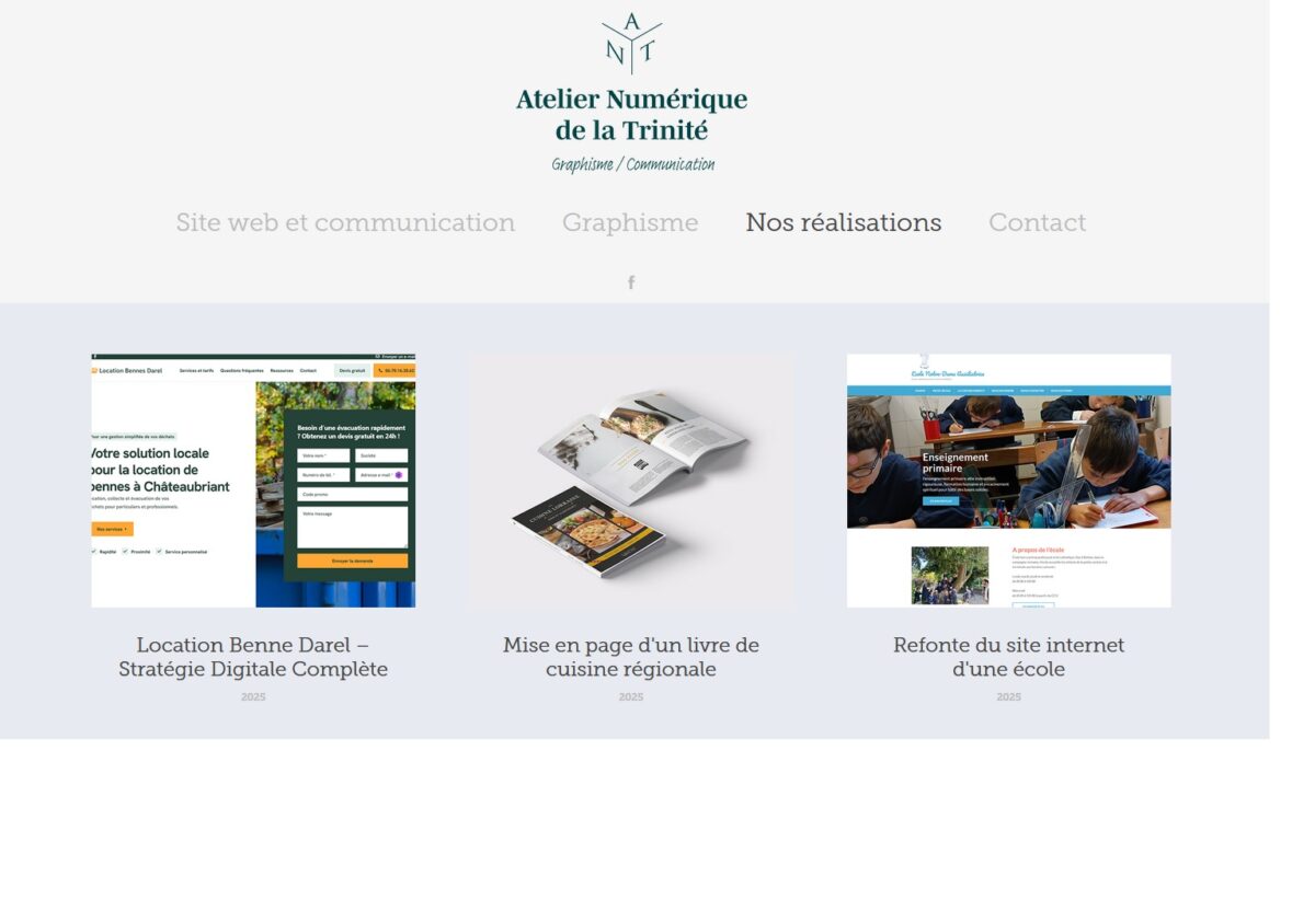 site internet tony brizard atelier numérique de la trinité