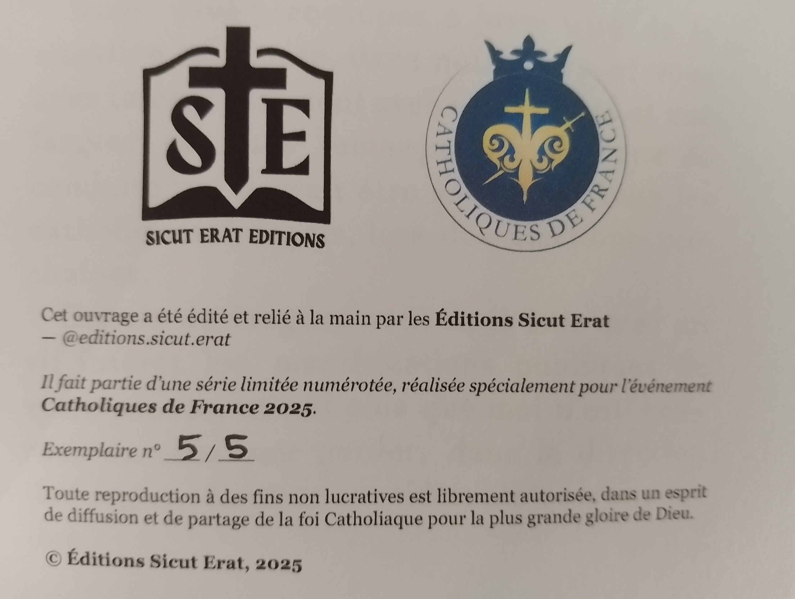 Livre reedition Les catholiques français et leur difficultés actuelles