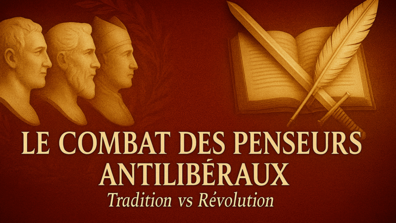 Le combat des penseurs antilibéraux