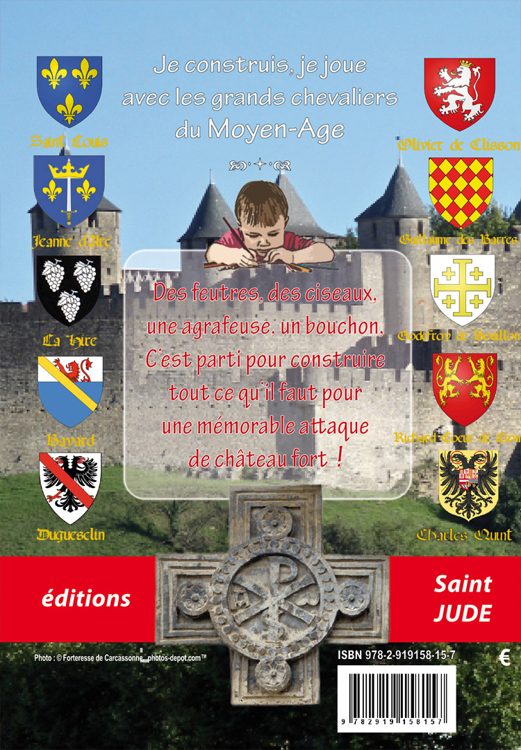 Coloriage et découpage - L'assaut du château des chevaliers – Image 2