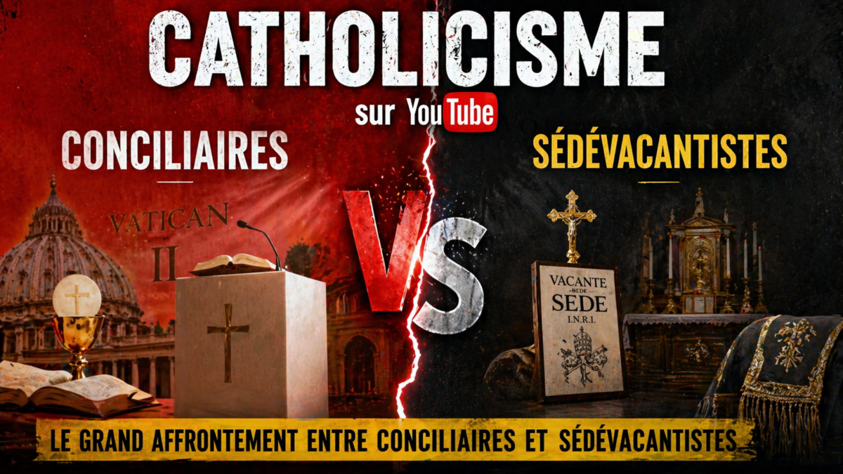Catholicisme sur YouTube : le grand affrontement entre conciliaires et sédévacantistes