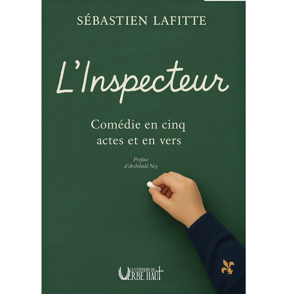 Couverture L'inspecteur de Sébastien Lafitte