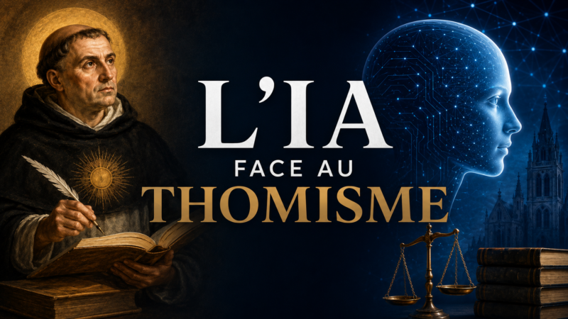 L’intelligence artificielle à la lumière du thomisme