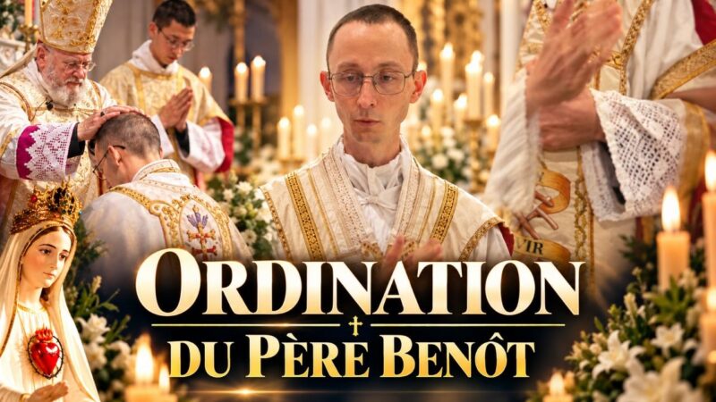 Ordination du Père Benoit au monastère des stellamarins